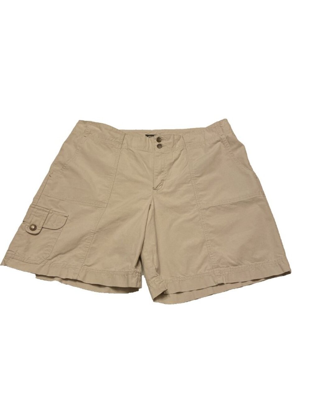 Eddie Bauer Women's Utility Shorts Size 14 Hiking Outdoorsy active travel casual